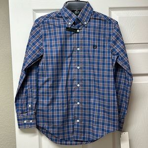 Lauren, by Ralph Lauren boys, button-down long sleeve, size 10